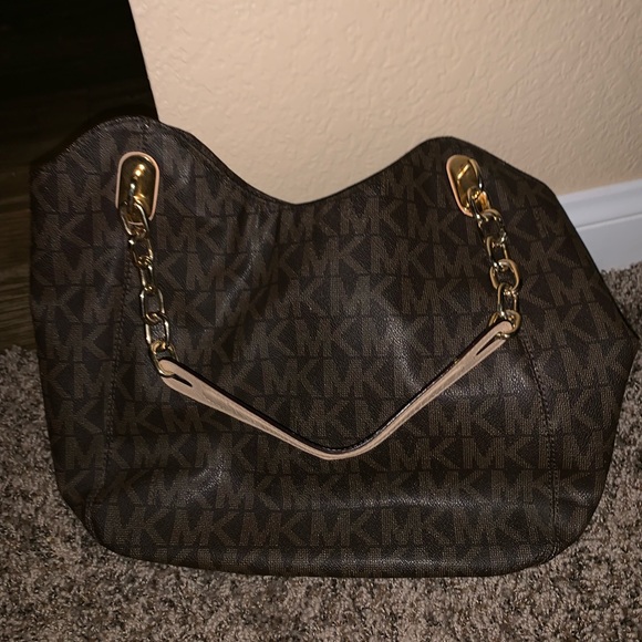 Brown Michael Kors Purse - Picture 3 of 5